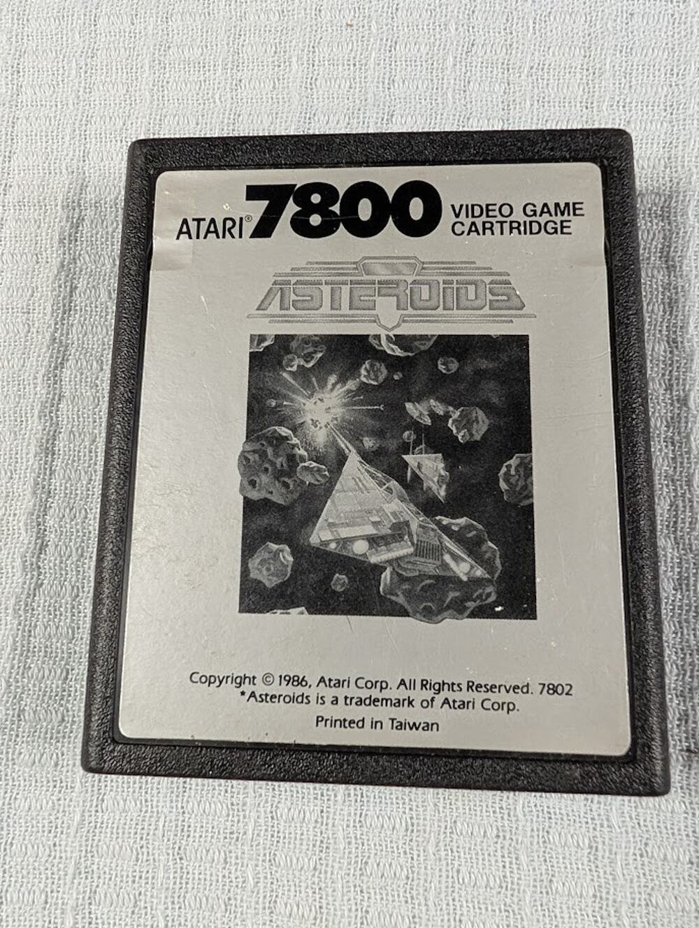 Asteroids Atari 7800 Pro System - Tested and Working